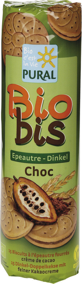 Pural Biobis epeautre chocolat sans huile palme (petit prince)bio 320g - 4107